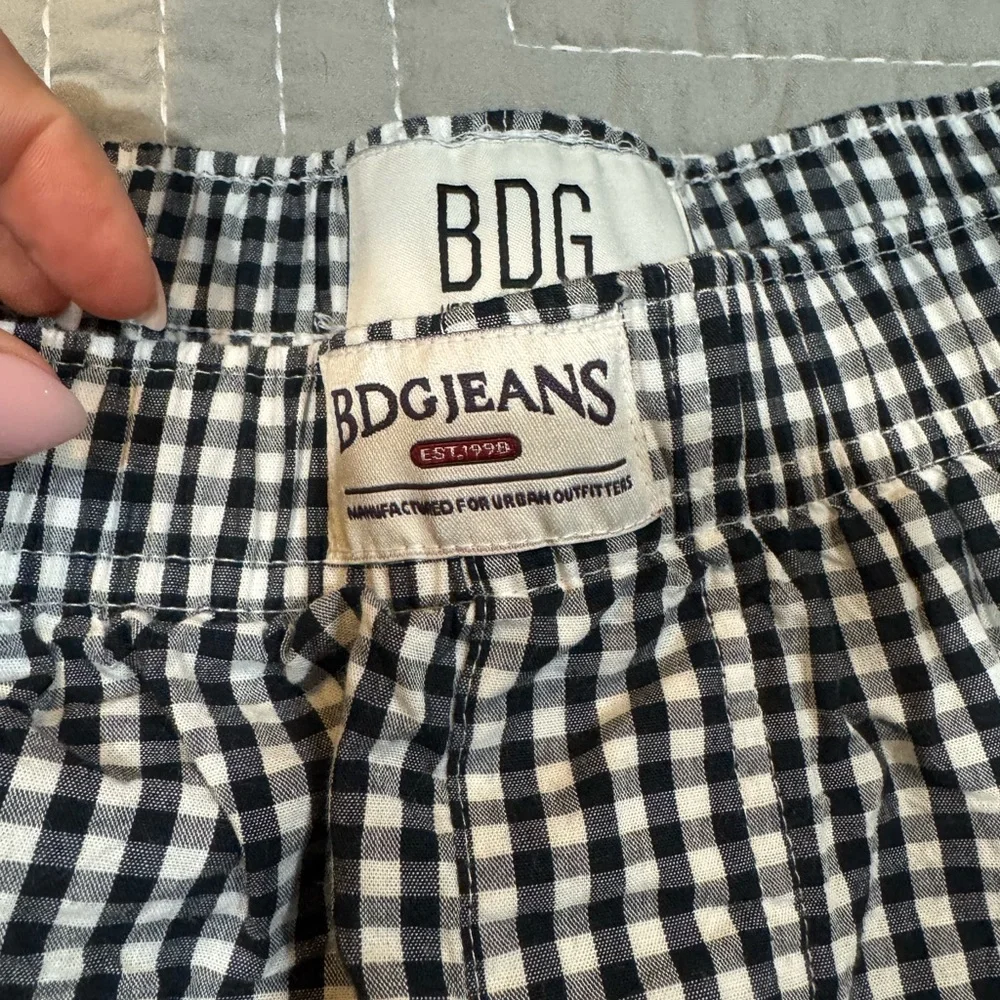 BDG Urban Outfitters
GINGHAM BOXER - Shorts - black - Picture 3 of 4